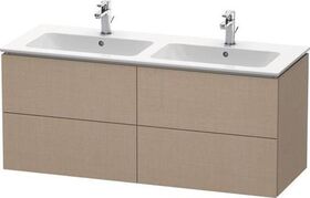 Duravit Waschtischunterbau L-CUBE 1290x481x550mm leinen