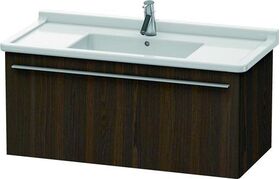 Duravit Waschtischunterbau X-LARGE 460x1000x448mm nussbaum gebürstet