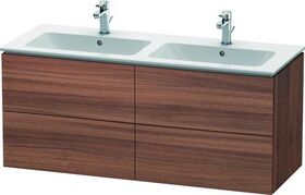 Duravit Waschtischunterbau L-CUBE 1290x481x550mm nussbaum natur