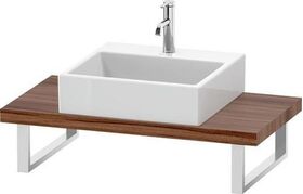 Duravit Konsole L-CUBE 45mm St. 1 Ausschnitt 480 weiß hochglanz