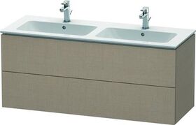 Duravit Waschtischunterbau L-CUBE 1290x481x555mm leinen