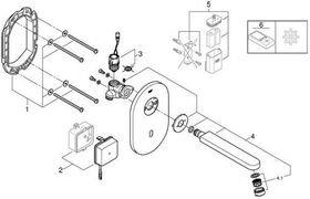 Grohe Infrarot-Elektronik EUROECO CE o Mischung m Trafo chr