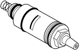 Grohe Thermoelement Bimetall warm rechts 1/2"