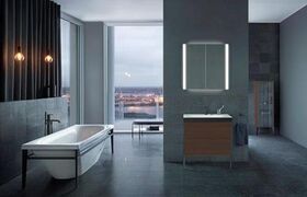 Duravit Lichtspiegel XVIU Icon-Version 800x820x40mm 50 W Prof sw m