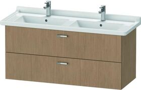 Duravit Waschtischunterbau XBASE 2 Schubk 560x1200x468mm europ. eiche