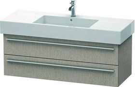 Duravit Waschtischunterbau X-LARGE 468x1200x448mm eiche kaschmir