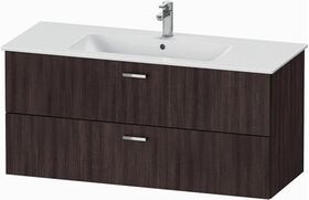 Duravit Badmöbel-Set XBASE 1230mm m Spieg. G WT 1 HL Kast. dunkel