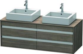 Duravit Waschtischunterbau KETHO 550x1400x496mm pine terra