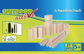 OA Schwedenschach Kubb 21-teilig