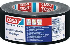 Gewebeband tesaband® Stand.4688 schwarz L.25m B.50mm Rl.TESA