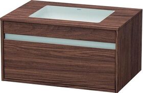 Duravit Waschtischunterbau KETHO 550x800x426mm nussbaum dunkel