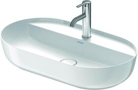 Duravit Aufsatzbecken LUV o ÜL m HLB 700x400mm 1 HL gr sdm WG