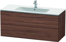 Duravit Waschtischunterbau L-CUBE 1220x481x550mm nussbaum dunkel