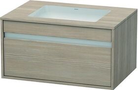 Duravit Waschtischunterbau KETHO 550x800x426mm pine silver