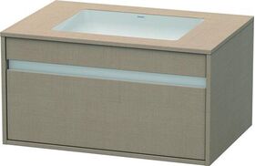 Duravit Waschtischunterbau KETHO 550x800x426mm leinen