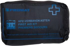 KFZ Verbandtasche ultraTRAFFIC BAG B150xH70xT240ca.mm schwarz PROMAT