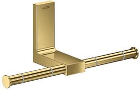 Toilettenpapierhalter AXOR UNIVERSAL doppelt polished gold optic