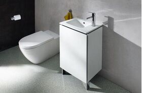 Duravit StdWC ME by Starck BACK-TO-WALL ti. 370x600mm Ab wa HygieneGlaze weiß