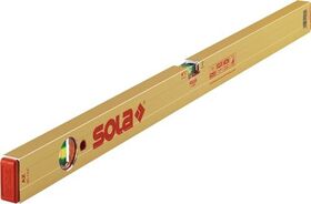 Wasserwaage AZ 80cm Alu.gold 0,5 mm/m SOLA