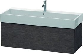 Duravit Waschtischunterbau L-CUBE 394x1184x459mm eiche dunkel gebürstet