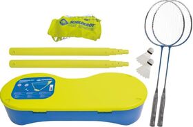 SK Badminton Set COMPACT im Kunststoffko