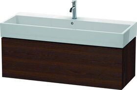 Duravit Waschtischunterbau L-CUBE 394x1184x459mm nussbaum gebürstet