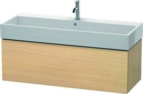 Duravit Waschtischunterbau L-CUBE 394x1184x459mm mediterrane eiche