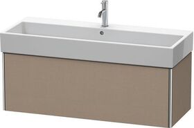 Duravit Waschtischunterbau XSQUARE 397x1184x460mm leinen