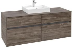 V&B Waschtischunterschrank COLLARO 140x54,8x50cm WT mttg Stone Oak