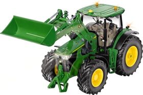 John Deere 7310R mit Frontlader und Blue