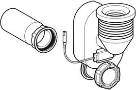 Geberit Absaugeformstück zu 599552/599652