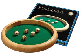 Würfelbrett, extra groß 40cm