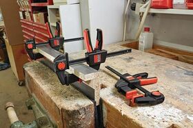 Einhandtischzwinge EZR15-6SET Spann-W.150mm A.60mm Spreiz-W.130-320mm BESSEY