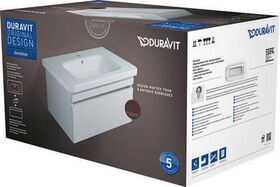 Duravit Möbelset DURASTYLE WTU u WT 800x455mm Kast. dunkel/kastanie