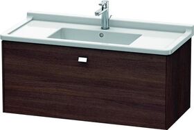 Duravit Waschtischunterbau BRIOSO Gri chrom 452x1020x469mm kastanie dunkel