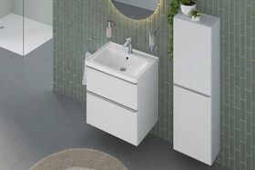 Duravit Push-open Ventil f WT mit Überlauf edelstahl gebürstet