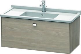 Duravit Waschtischunterbau BRIOSO Griff chrom 452x1020x469mm pine silver