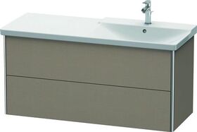 Duravit Waschtischunterbau XSQUARE Becken rechts 565x1210x473mm leinen