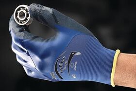 Handschuhe HyFlex® 11-925 Gr.10 blau EN 388 PSA II - VPE: 12