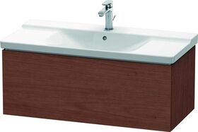 Duravit Waschtischunterbau L-CUBE 1020x481x405mm amerikanisch nussbaum