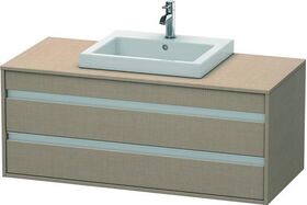 Duravit Waschtischunterbau KETHO 550x1200x496mm leinen