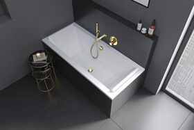 Duravit Brauseschlauch gold poliert 1600mm