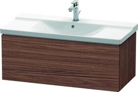 Duravit Waschtischunterbau L-CUBE 1020x481x405mm nussbaum dunkel