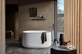 Duravit Badewanne Zencha 1250x1250mm freist 2 Rückenschrägen weiß