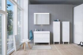 Duravit Waschtisch VERO AIR m HLB 2 HL 1000x470mm mit Überlauf weiß