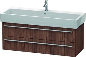 Duravit Waschtischunterbau X-LARGE 443x1150x448mm nussbaum dunkel