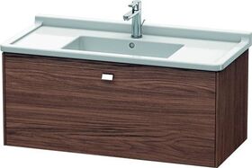 Duravit Waschtischunterbau BRIOSO Gri chrom 452x1020x469mm nussbaum dunkel