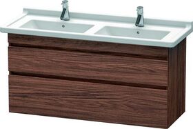 Duravit Waschtischunterbau DURASTYLE 470x1200x618mm nussbaum dunkel