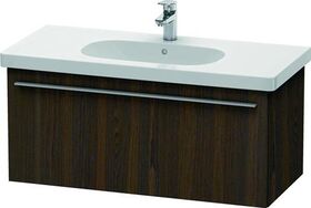 Duravit Waschtischunterbau X-LARGE 458x1000x448mm nussbaum gebürstet