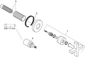 Abstellventil AXOR CITTERIO DN 15/DN 20 UP mit Kreuzgriff chrom